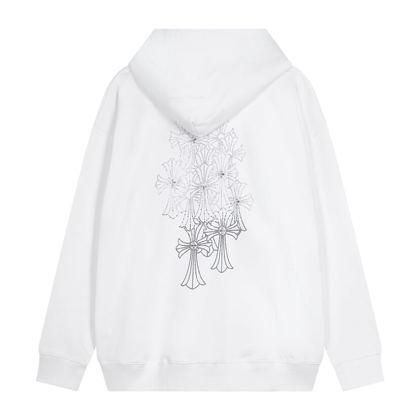 Chrome Hearts New Zip Up Hoodie -TQ02