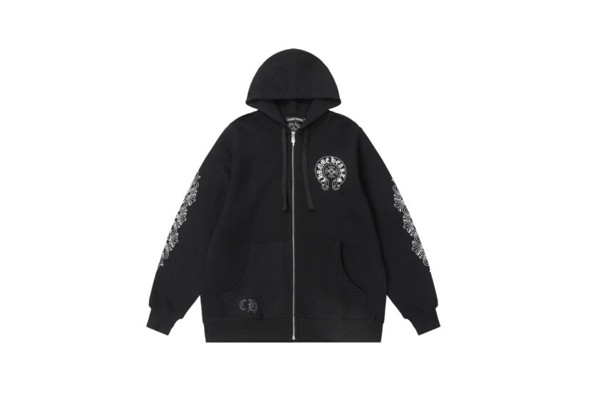 Chrome Hearts New Zip Up Hoodie 8515