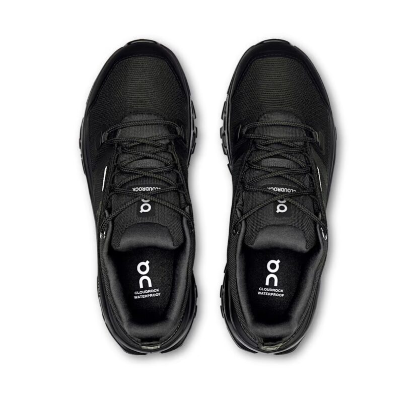 ON Women's Cloudrock Low Waterproof Black
