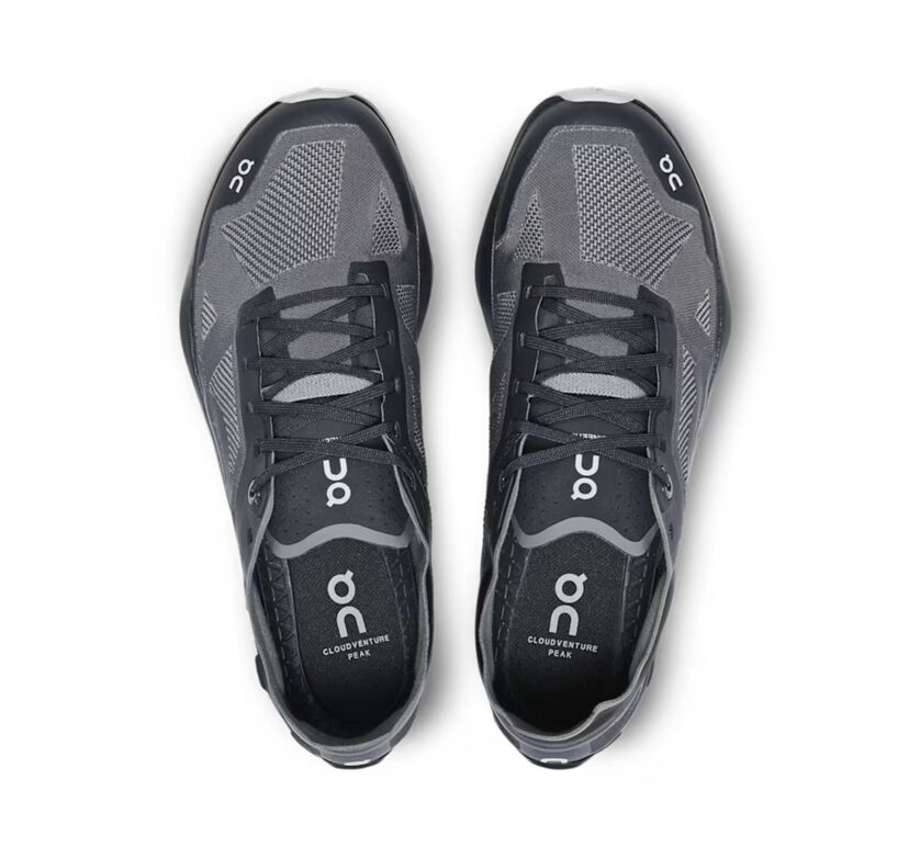 ON Women's Cloudventure Peak 3 Black/Glacier