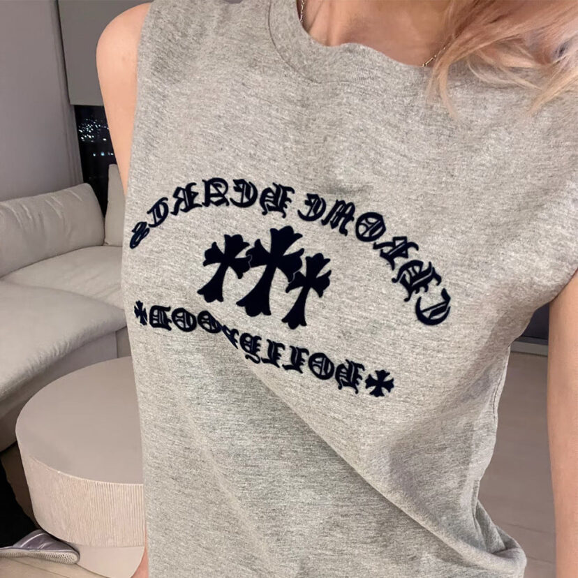 Chrome Hearts short Vest T-shirt for women