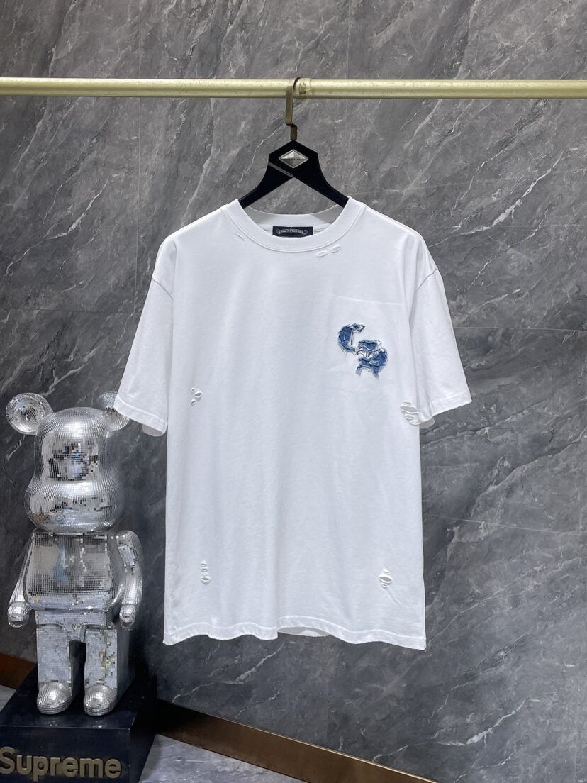 Chrome Hearts Style Casual Unisex Short Sleeve T-Shirt