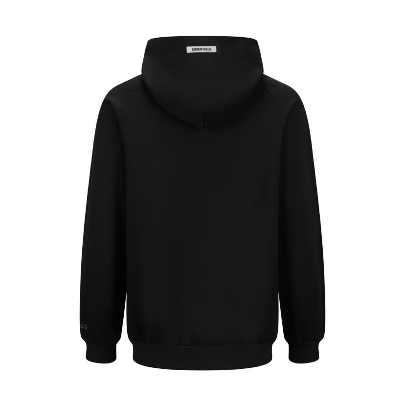 Essentials Hoodie - Tan Oversized Long-Sleeve Pullover Unisex
