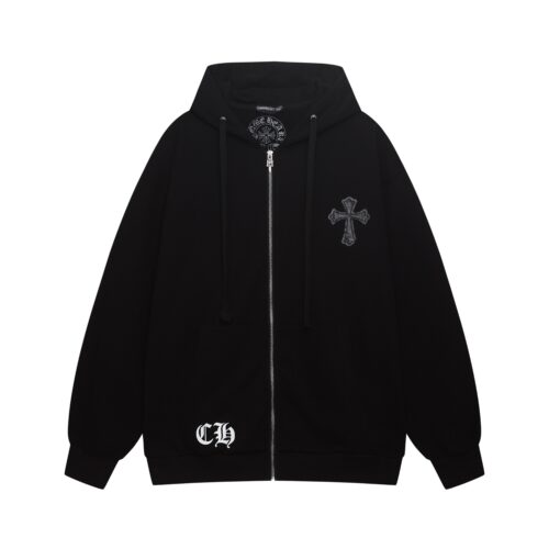 DM1B2933 Chrome Hearts New Zip Up Hoodie 9025