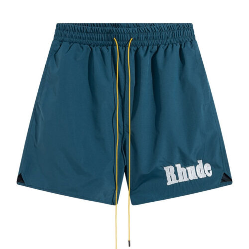 O1CN014ePyAy22AgwYr6rrA__2822597080-0-cib RHUDE embroidered tie elastic track shorts