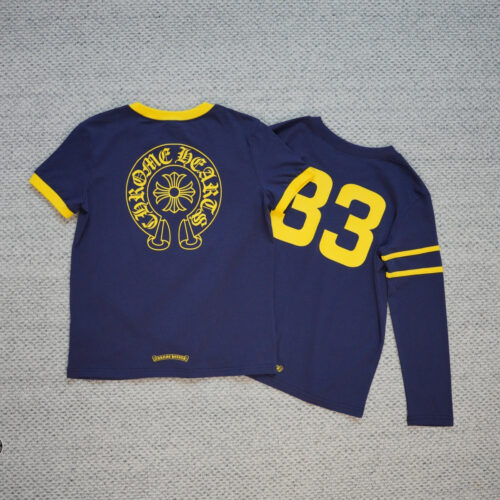 O1CN01A0DfsS1t4RG0zXwa8__2219692535848-0-cib Chrome Hearts horseshoe print size 33 short-sleeved T-shirt