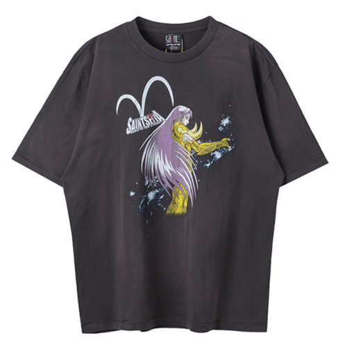 Saint Michael Letter Printed T-shirt