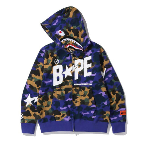 O1CN01CXIqei1Nbo7GE8OXe__2183101589-0-cib BAPE Star Camo Shark Hoodie