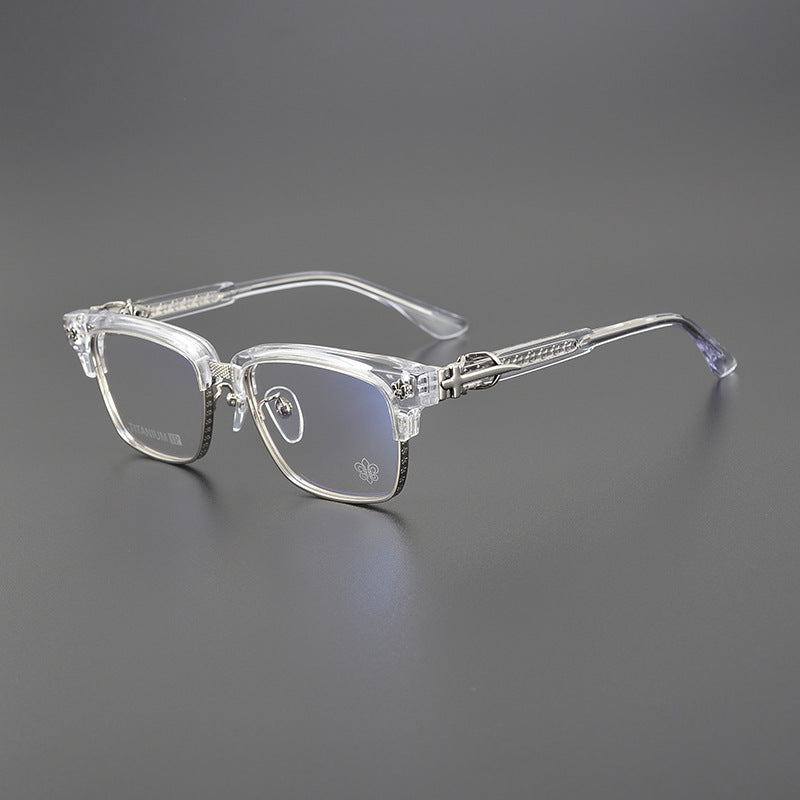 Chrome Hearts pure titanium frame craftsmanship and carving glasses