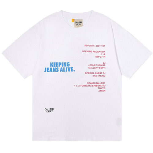 O1CN01MlB1xH22AgxxvTByy__2822597080-0-cib Gallery Dept Tokyo-limited colorful letter printing T-Shirts
