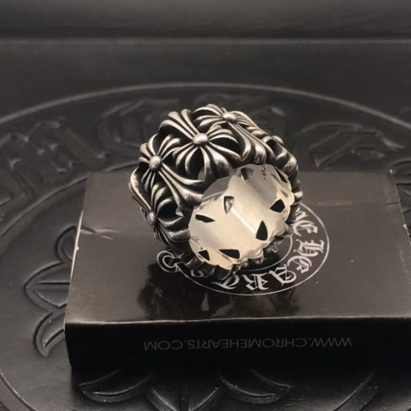Chrome Heart Ring Vintage Punk