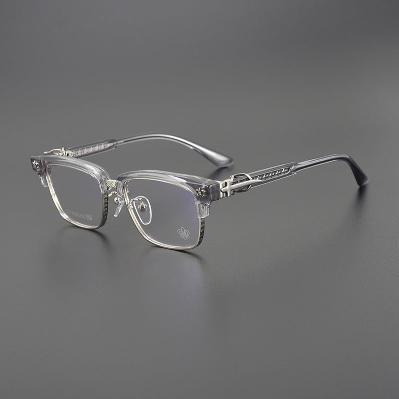 Chrome Hearts pure titanium frame craftsmanship and carving glasses