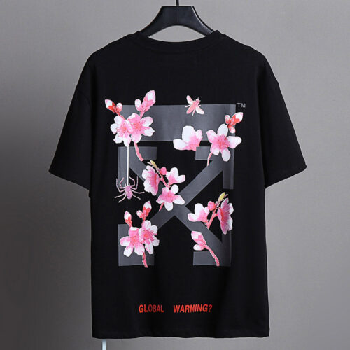 O1CN01PkjPJ41TjUZyOqn8N__2208944992418-0-cib OFF WHITE Bee flower arrow pattern T-Shirt
