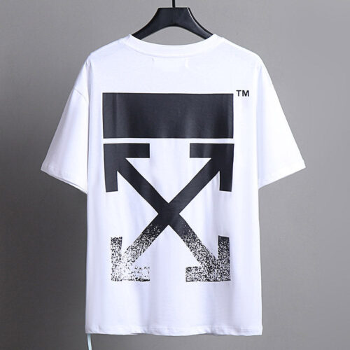 O1CN01T615jD1TjUZthvygf__2208944992418-0-cib OFF WHITE Black and white printed arrow pattern T-Shirts