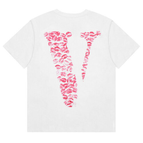 O1CN01VMF6nh22Ah0CcgpRU__2822597080-0-cib VLONE Sweet girly pink lip print T-shirts