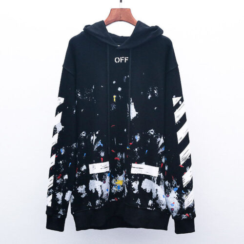 O1CN01aW81YU1TjUMj3pYO2__2208944992418-0-cib OFF-WHITE Fireworks splash graffiti Hoodies