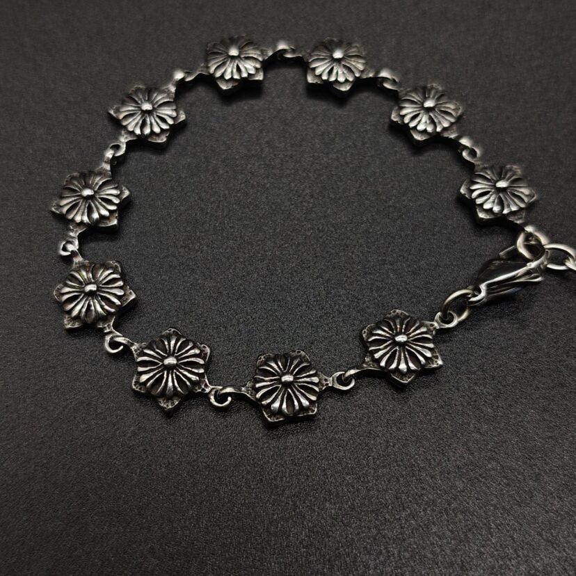 Chrome Hearts old retro Scout Flower bracelet