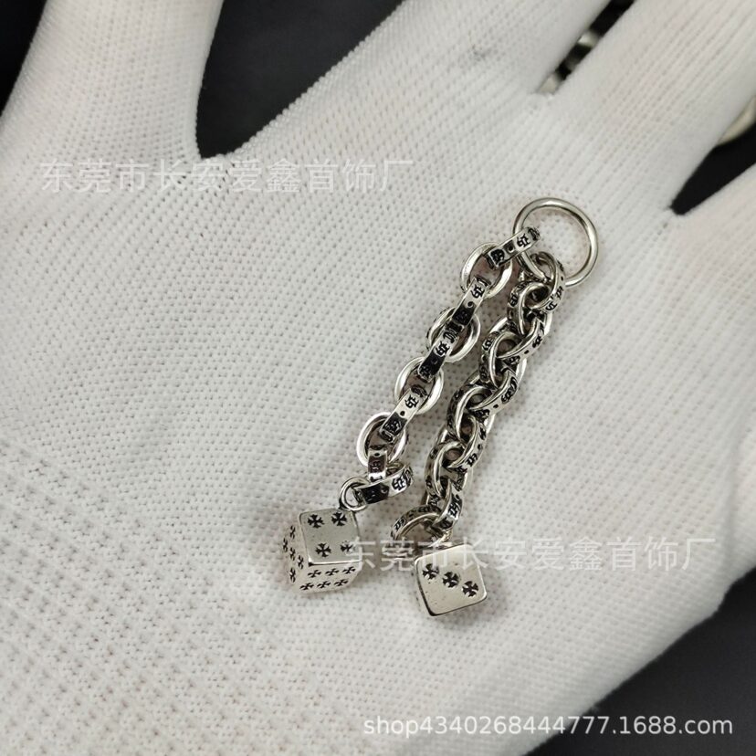Chrome Hearts Lobster Head Buckle Multi-Element Keychain