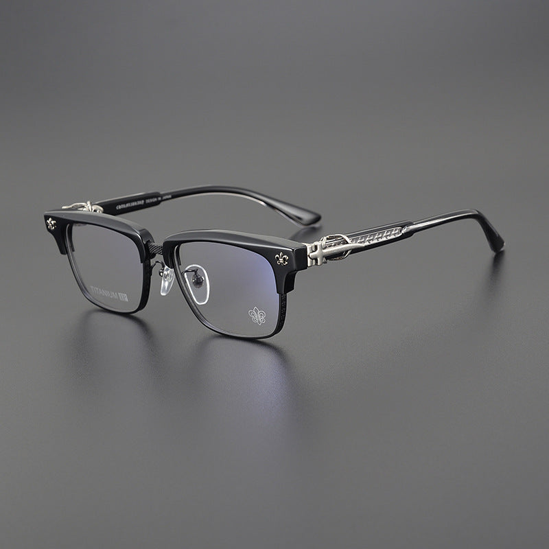 Chrome Hearts pure titanium frame craftsmanship and carving glasses