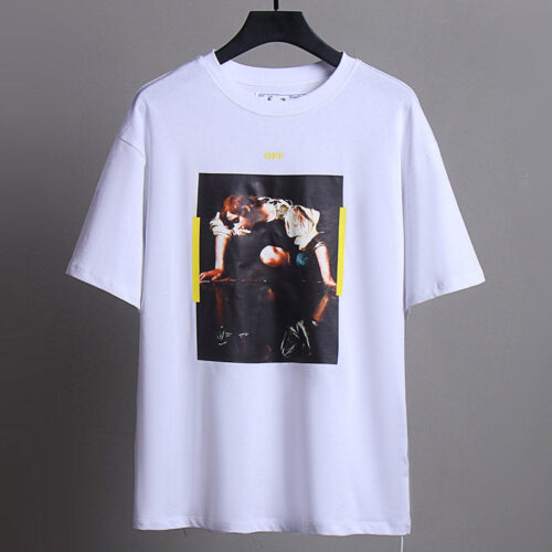 O1CN01eFZj4v1TjUa2gdh4O__2208944992418-0-cib OFF WHITE Oil painting series arrow pattern T-Shirts