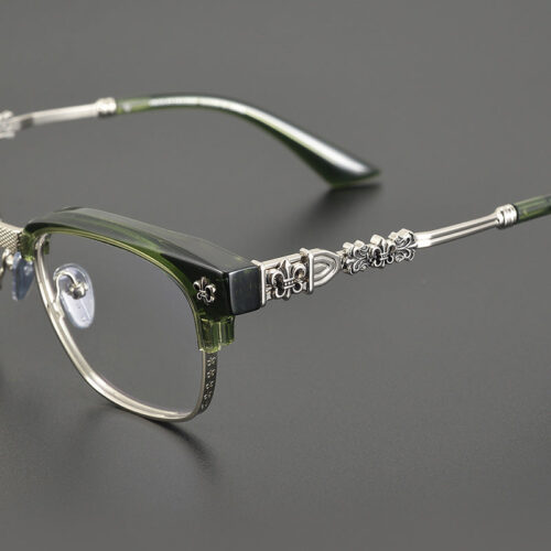 Chrome Hearts all-match pure titanium plate myopia glasses