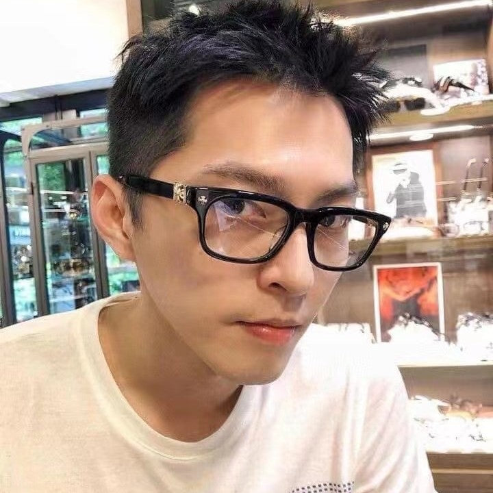 Chrome Hearts square frame art glasses frame