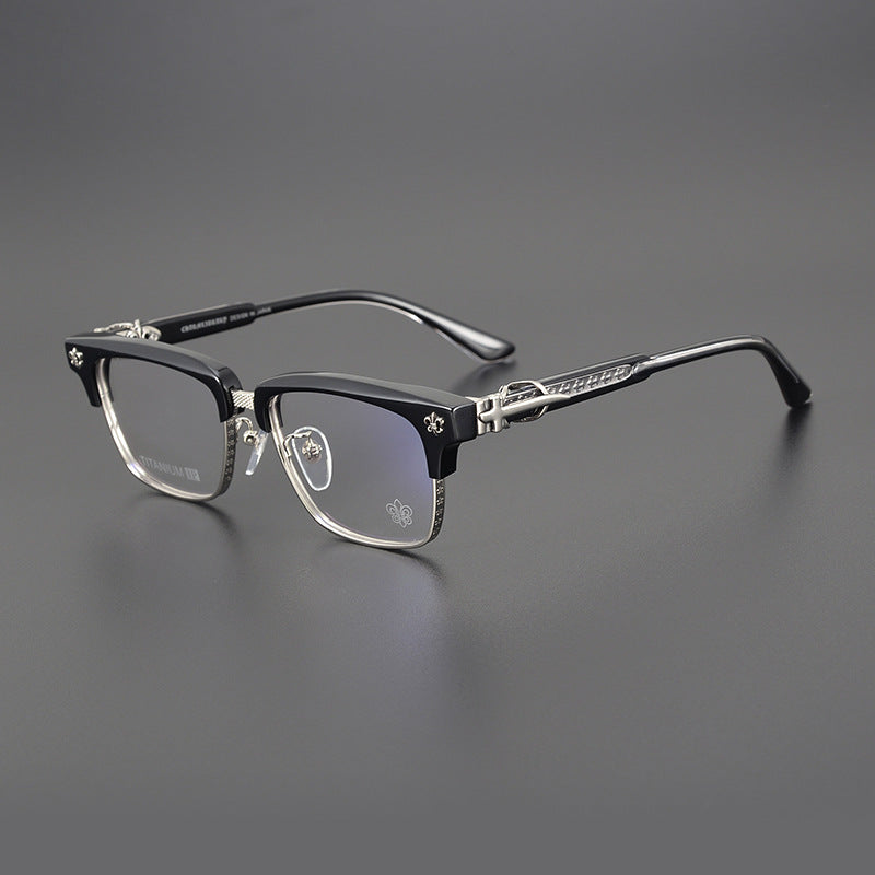 Chrome Hearts pure titanium frame craftsmanship and carving glasses