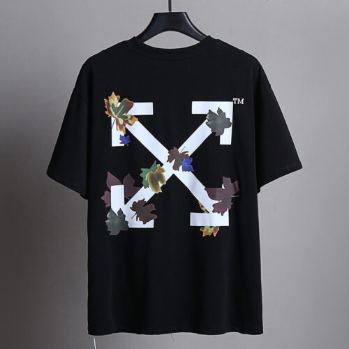 O1CN01nuBfbs1TjUagVVpSd__2208944992418-0-cib OFF-WHITE Leaves Arrow T-Shirts