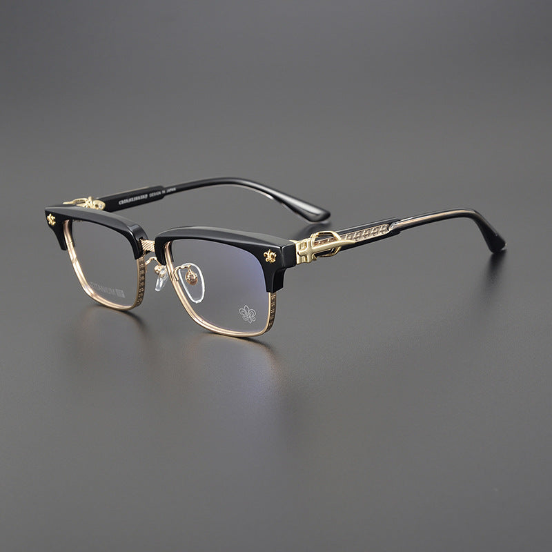 Chrome Hearts pure titanium frame craftsmanship and carving glasses