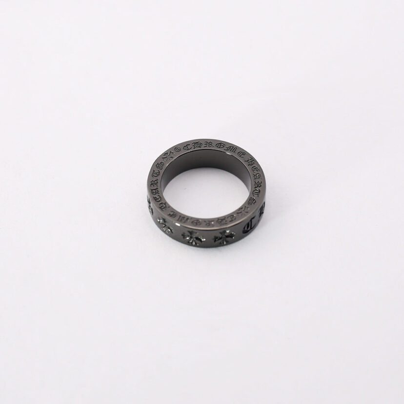 Chrome Hearts black green diamond ring