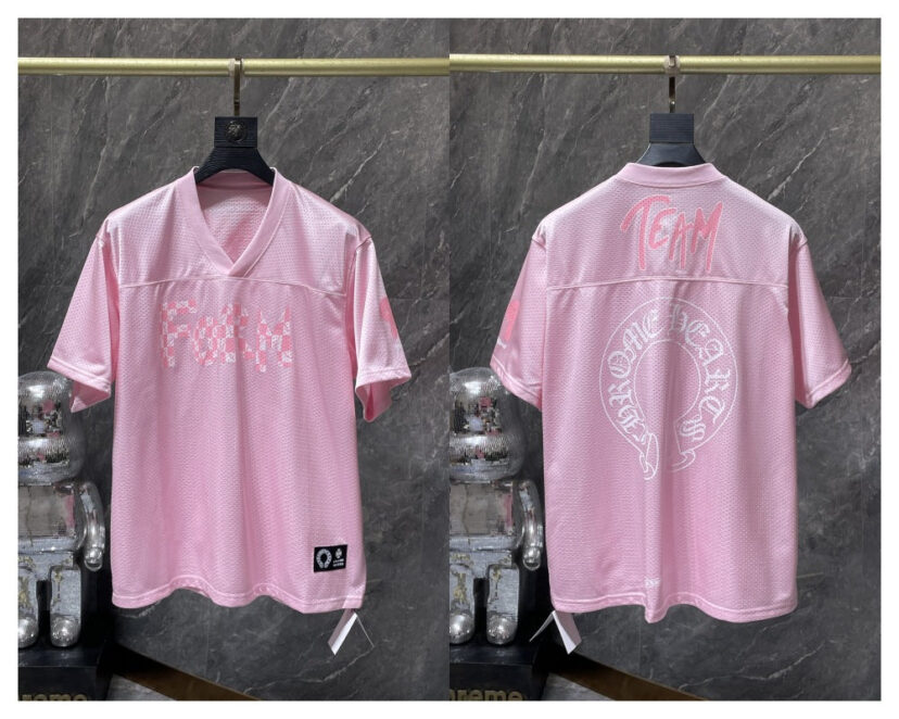 Chrome Hearts flower arm ice hockey suit casual T-shirt suit