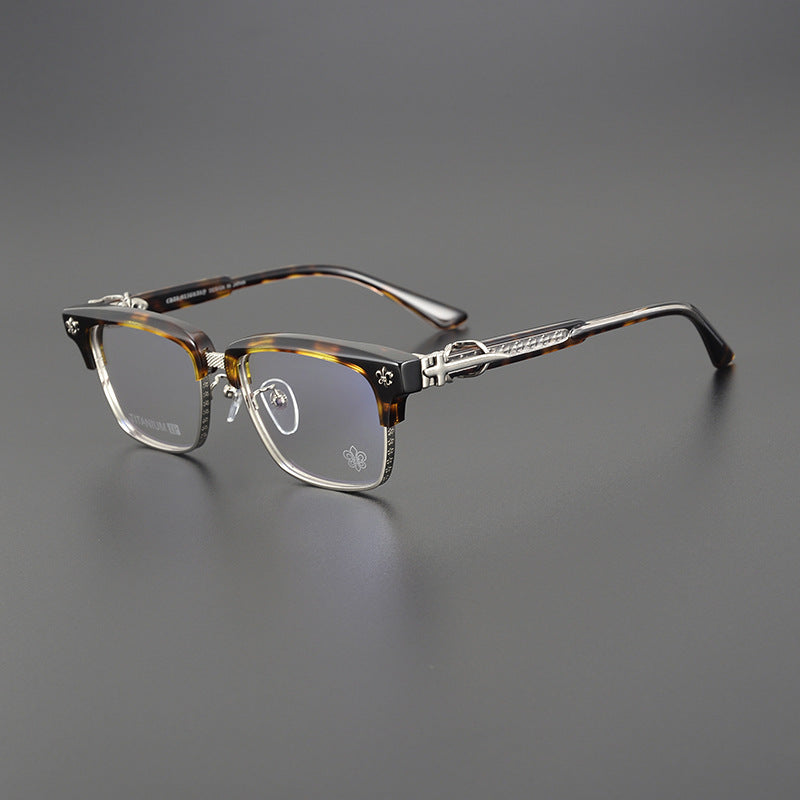 Chrome Hearts pure titanium frame craftsmanship and carving glasses