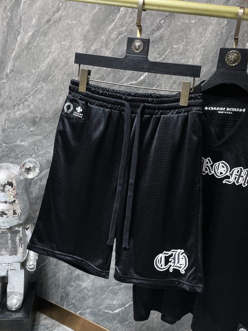 Chrome Hearts flower arm ice hockey suit casual T-shirt suit