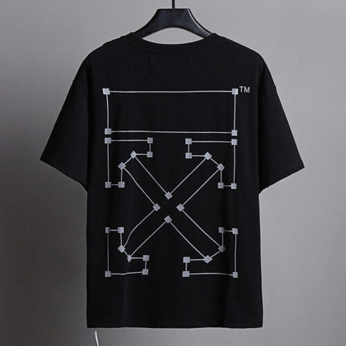 O1CN01vl8tLz1TjUZyFS3M2__2208944992418-0-cib OFF WHITE Line dot arrow pattern T-Shirt