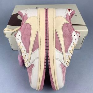 Air Jordan 1 Travis Scott’s Air Jordan 1 Low “Shy Pink”