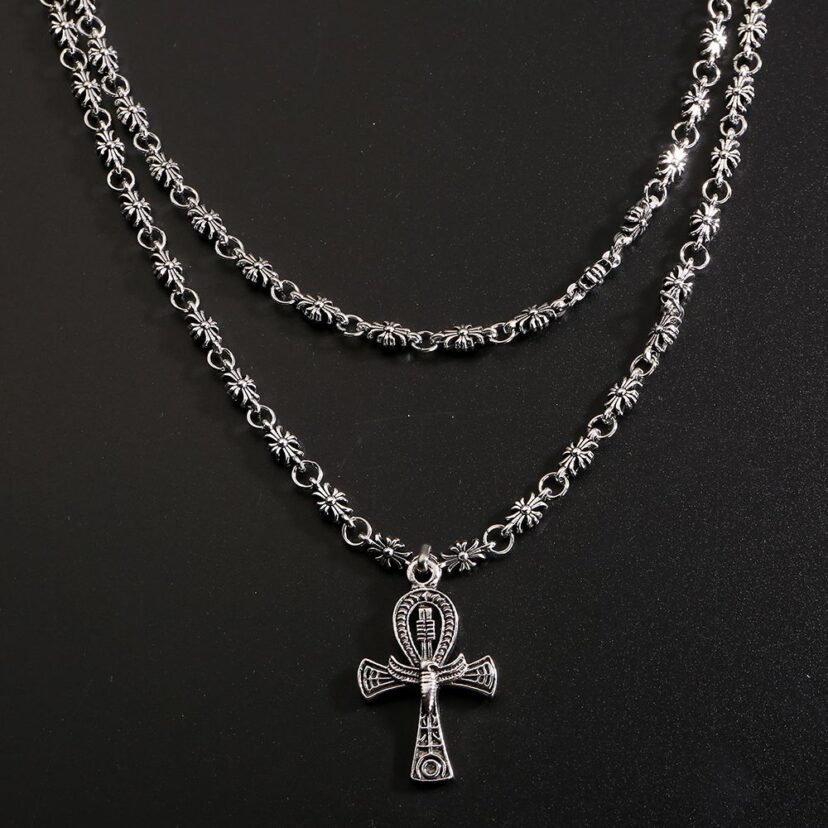 Chrome Hearts necklace Gothic dark pendant