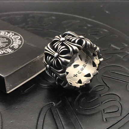 chrome hearts retro Cemetry ring