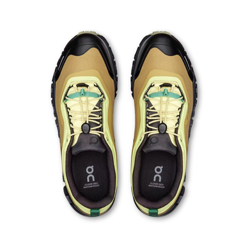 ON Men's Cloud 6 Geo Waterproof Limelight/Safari