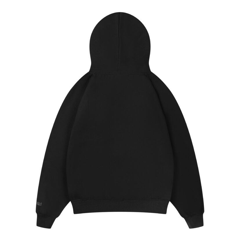 Essentials Hoodie - Tan Oversized Long-Sleeve Pullover Unisex
