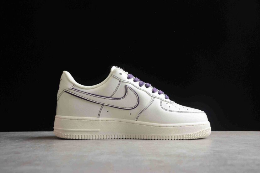 Air Force 1 07 Low 3M White Dark Purple