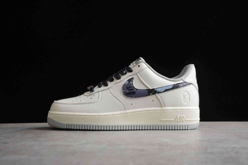 Air Force 1 07 Low Bape White