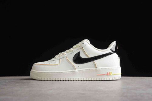6abca8a72df2f_1 Air Force 1 07 Low Black Rice White Gold