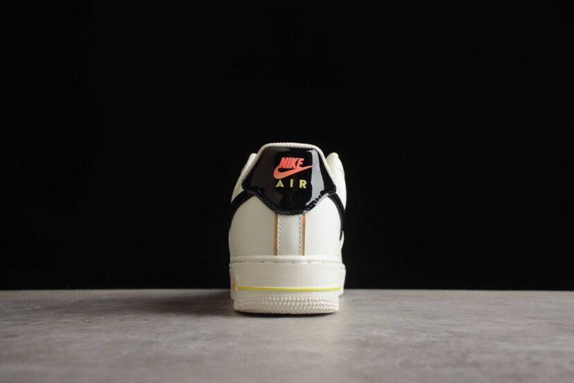 Air Force 1 07 Low Black Rice White Gold