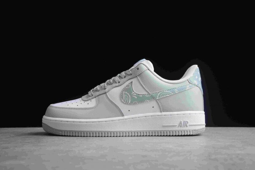 Air Force 1 07 Low Cashew Flower Grey White