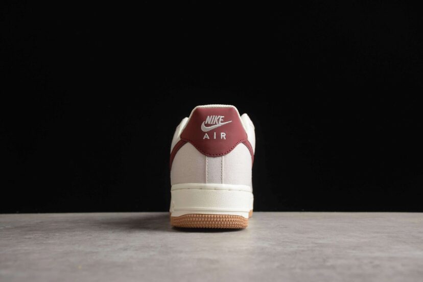 Air Force 1 07 Low Dark Red Cream Brown