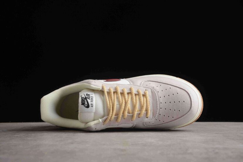 Air Force 1 07 Low Dark Red Cream Brown