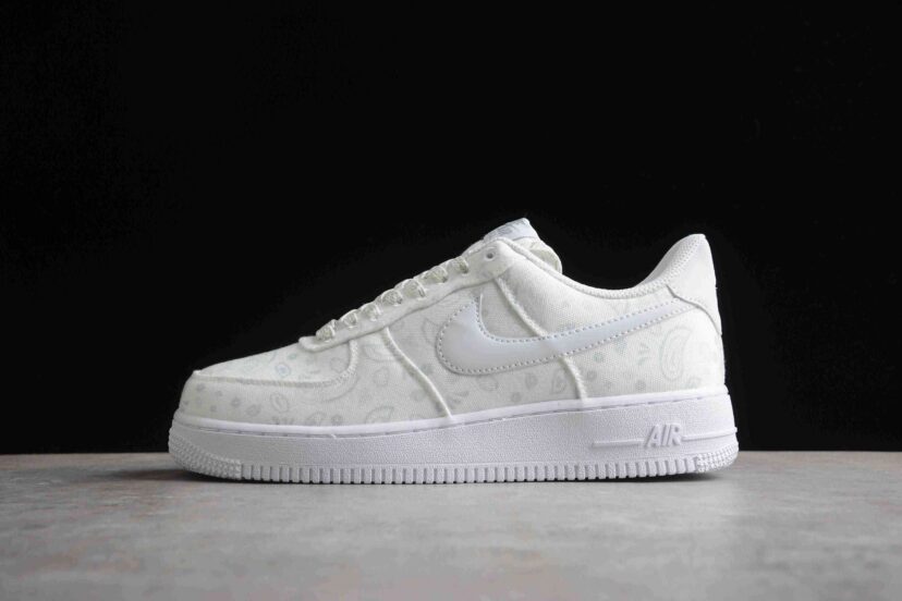 Air Force 1 07 Low Grey White Paisley