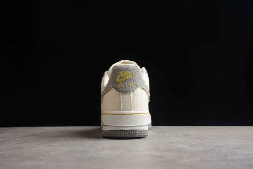Air Force 1 07 Low Grey White Gold
