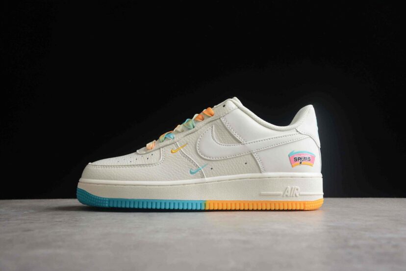 Air Force 1 07 Low White Blue Yellow