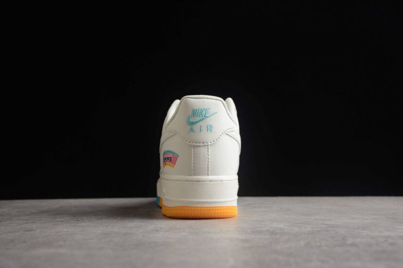 Air Force 1 07 Low White Blue Yellow